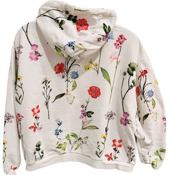 Parker Regina Floral Sweatshirt Size Large - Picture 9 of 9